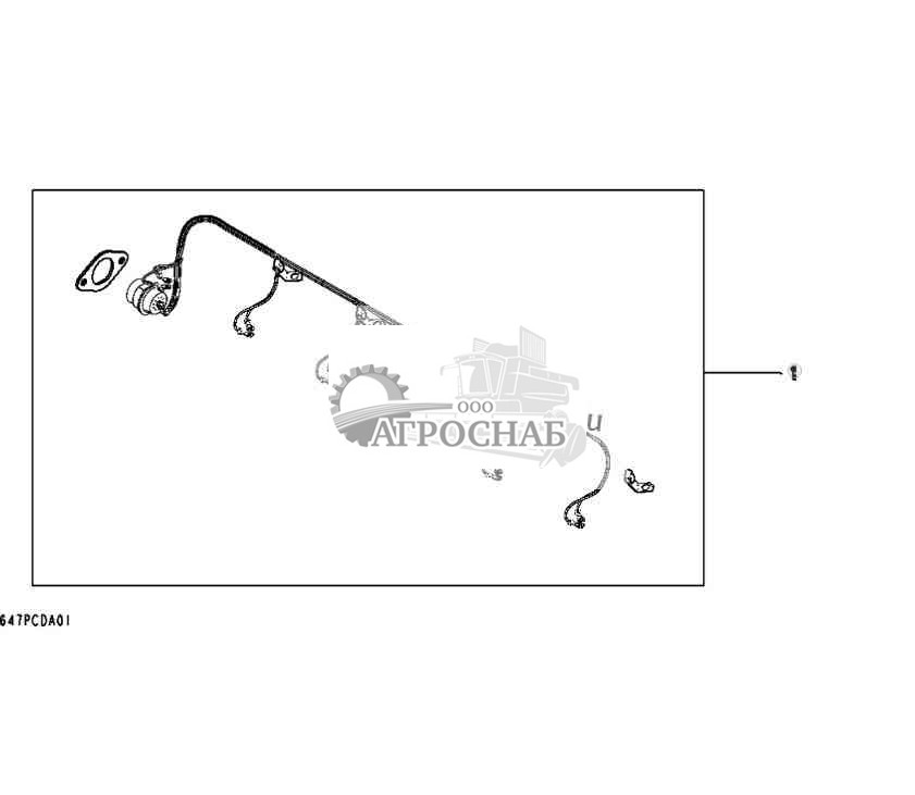 9902 Electronic Unit, Injector  ECU  Wiring Harness 